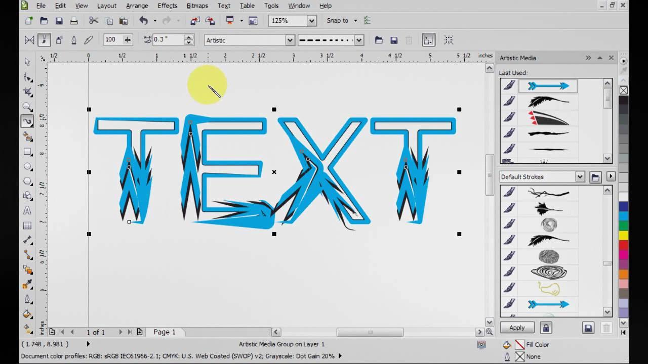  Dye Sublimation Tips: Using Text in CorelDRAW, Part Two