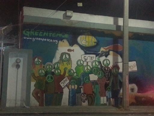 Greenpeace Graffiti   