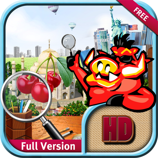 Around The World Hidden Object LOGO-APP點子