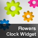 Flowers Clock Widget logo