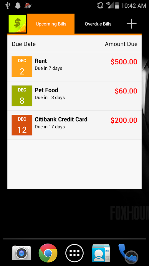Bills Reminder 2.0 Android Apps on Google Play