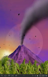 Lastest Smoking Volcano Live Wallpaper APK