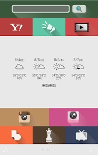 How to download 壁紙画像きせかえ無料【ロングシャドータイル】buzzHOME 2.0 unlimited apk for bluestacks