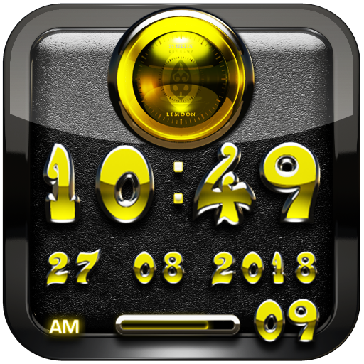 Lemoon Digital Clock Widget LOGO-APP點子