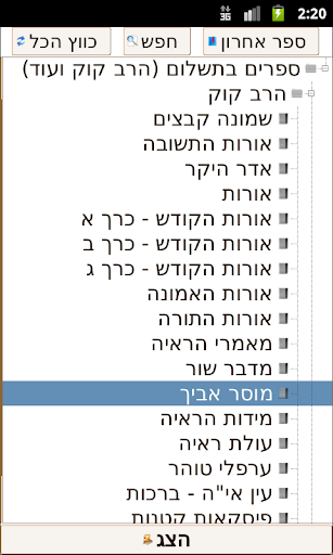 Orayta Additions - Harav Kuk