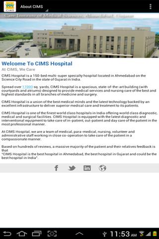 Critical Care - CIMS Hospital