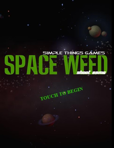 Space Weed Shoot Game