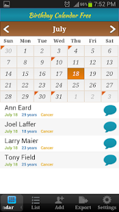 免費下載生產應用APP|Birthday Calendar Free app開箱文|APP開箱王