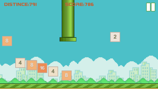 Flappy 2048 - Free