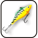 Lure doo-dad yell/green logo