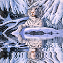Frozen Tiger Live Wallpaper