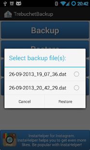 [root]TrebuchetBackup Screenshots 2