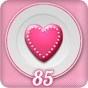 Heart Cake Battery Widget