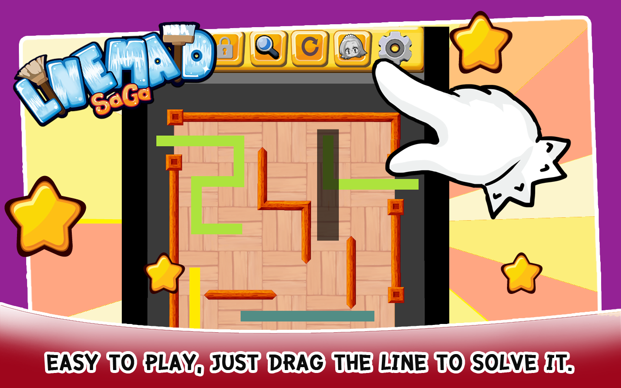 Maid Saga - Line Puzzle - screenshot