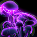 Purple Glowing Mushrooms LWP
