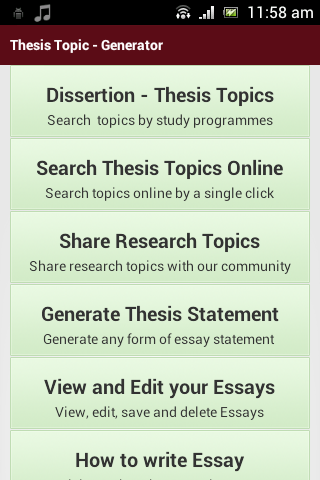 Thesis Structure - Writing - Topics - Postgraduate - Student