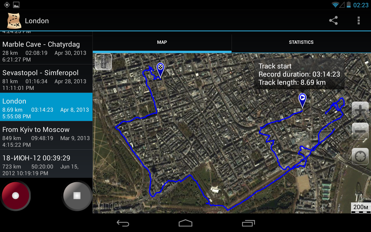 GeoTracker GPS tracker Android Apps on Google Play