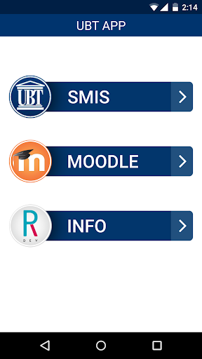 UBT APP - Moodle dhe Smis