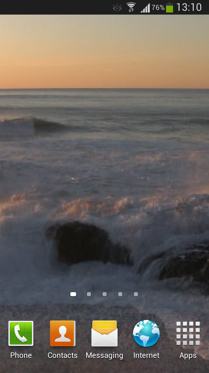 Sunset Ocean Live Wallpaper 2 Screen 2