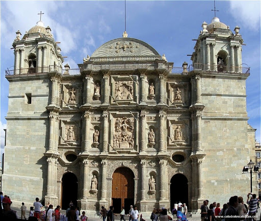 Catedral de la ciudad de Oaxaca