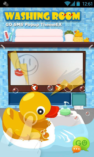 免費下載個人化APP|GOSMS WashingRoom Pop ThemeEX app開箱文|APP開箱王