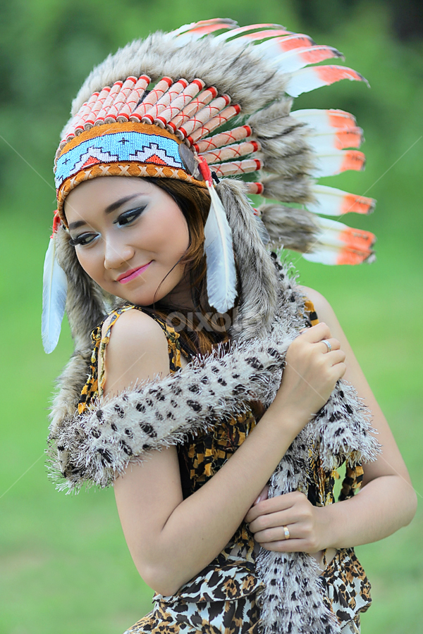 Gadis Indian by Irvan Blue-Ray - People Portraits of Women