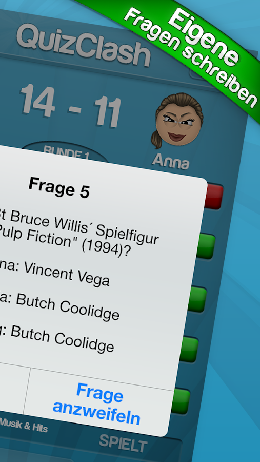 Quizduell PREMIUM - screenshot