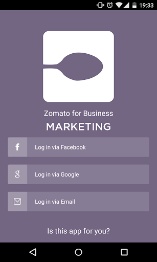 Zomato for Business Marketing