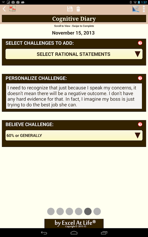 Cognitive Diary CBT SelfHelp Android Apps on Google Play