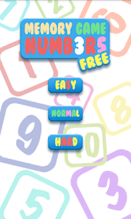 Memory Game - Numbers! FREE Screenshots 1