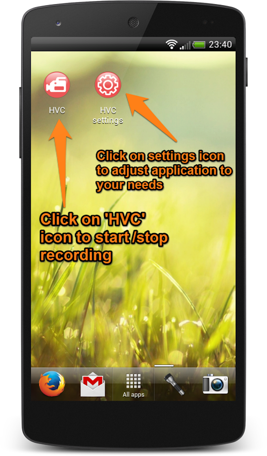 Hidden Video Camera PRO - screenshot