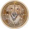 Dog 4 Retriever Analog Clock