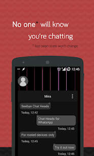 [WhatsApp]Chat Heads ROOT BETA - screenshot thumbnail