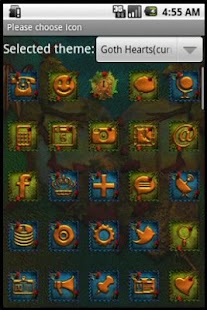 How to install GO Launcher Theme Goth Hearts 2.0 apk for pc