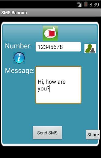 Free SMS Bahrain
