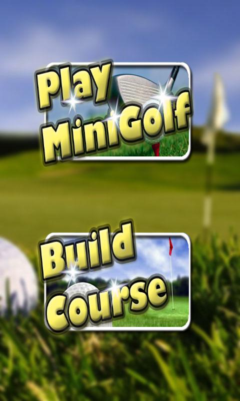 Android application MiniGolf Star screenshort