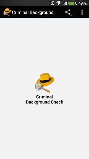 Criminal Background Check