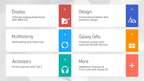 GALAXY Tab S Experience poster 1