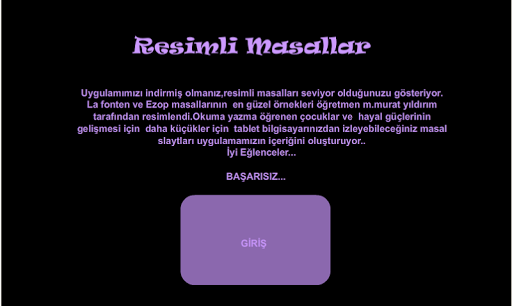 Resimli Masallar