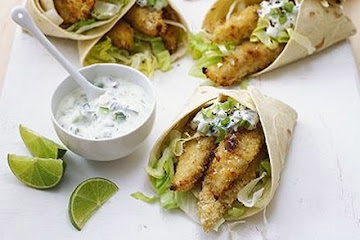 Mexican fish wraps