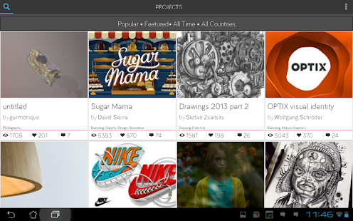 Sharpee - powered by Behance - screenshot thumbnail
