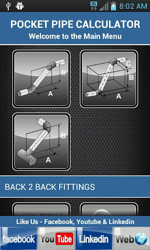 Pipe Fitter Calculator