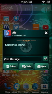 Free Download Sagittarius Theme for GO SMS APK for PC