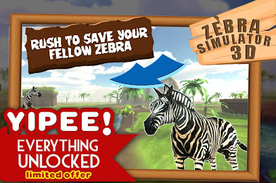 Zebra Simulator 3D Wildlife poster 14