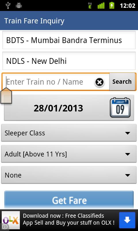 Indian Railways Inquiry android application is ONE STOP SOLUTION to ...