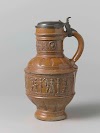 Jug with a peasant dance