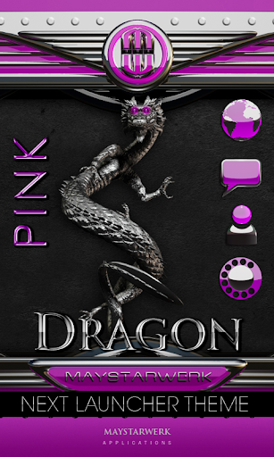 NEXT theme dragon pink