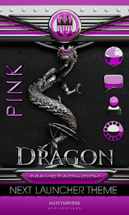 How to mod NEXT theme dragon pink 4.62 unlimited apk for pc