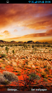 Landscape Live Wallpaper - náhled