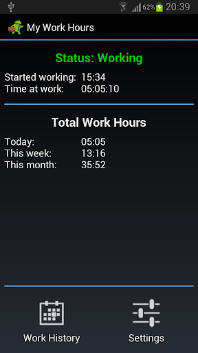 My Work Hours